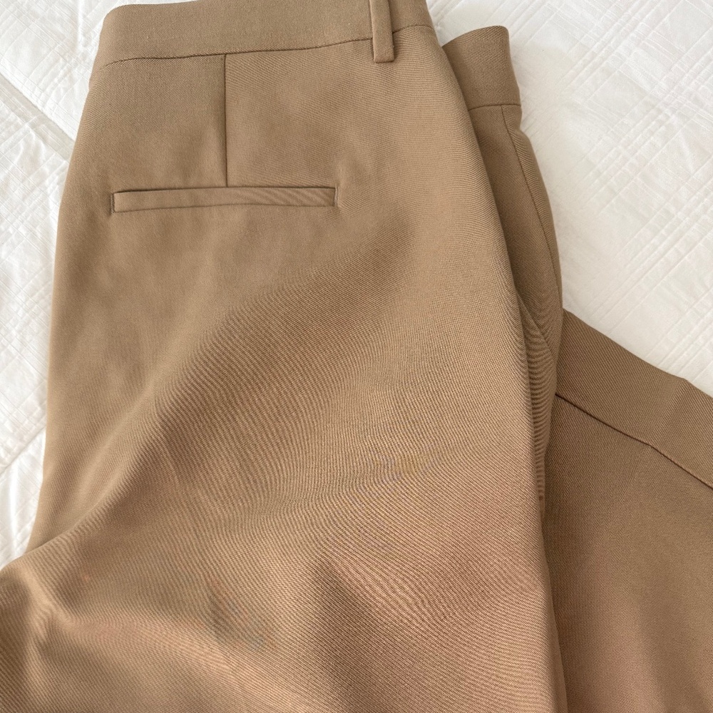 Zara Straight beige pants